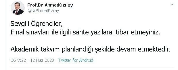 İnönü Üniversitesi’nde akademik takvim planlandığı şekilde devam ediyor
