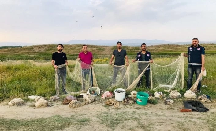 Van'da kaçak avcılara 18 bin 600 lira para cezası