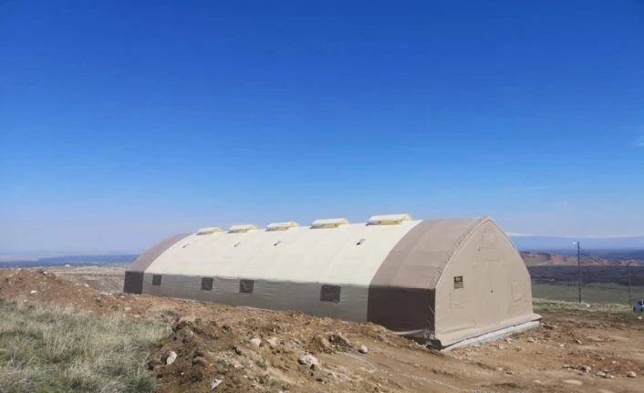 Kampüse küçükbaş hayvan barınağı kuruldu