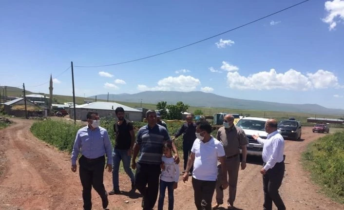 Kars AK Parti İl Başkanı Çalkın, yatırımları yerinde inceledi