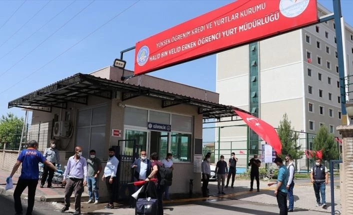 Koronavirüsle mücadelede Gençlik ve Spor Bakanlığı yurtları önemli rol oynadı