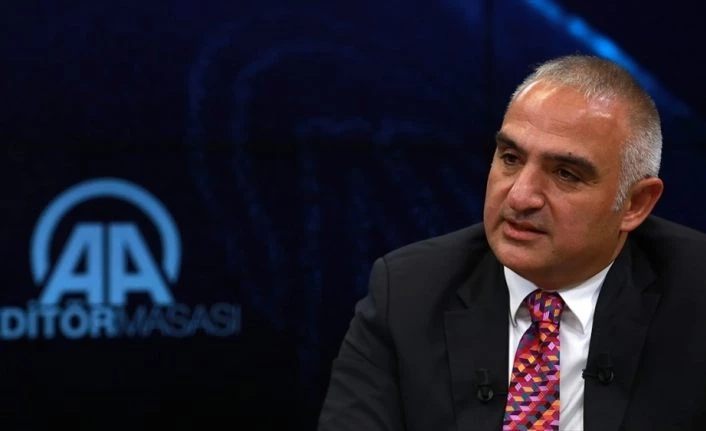 Kültür ve Turizm Bakanı Ersoy AA Editör Masası