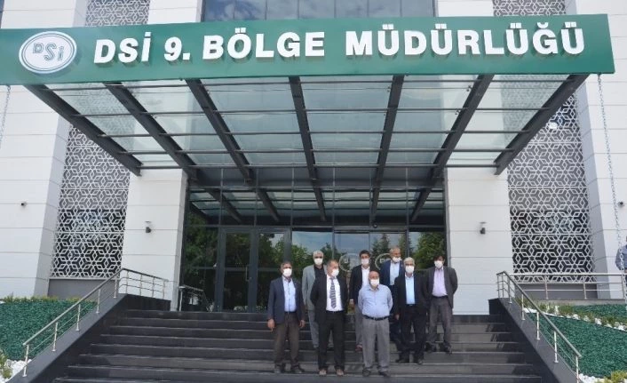 Malatyalı muhtarlardan DSİ Bölge Müdürlüğüne ziyaret