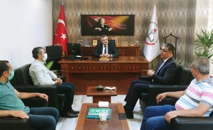 Van İl Milli Eğitim Müdürü Tevke’den Tuşba’ya ziyaret