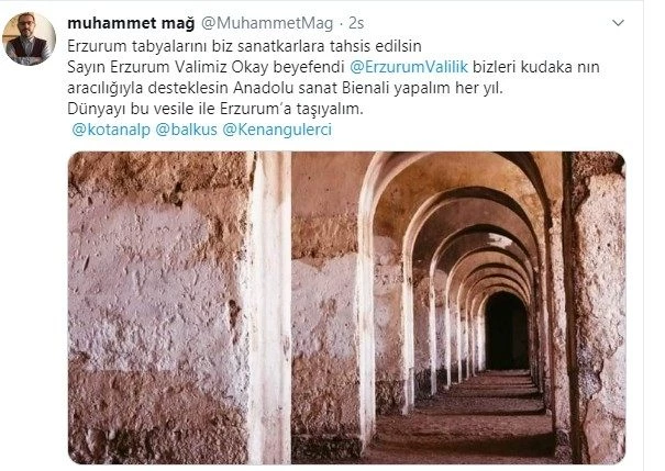 Sanatçılar Vali Memiş’e çağrıda bulundu
