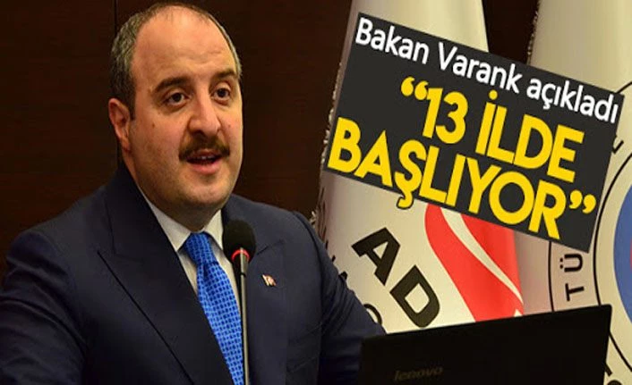 Sanayide antikor testleri 13 ilde başlıyor