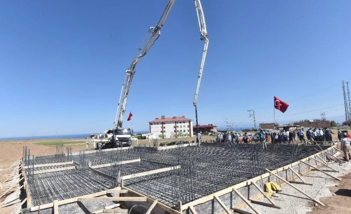 Şehit Eren Öztürk’ün vasiyette bulunduğu caminin temeli atıldı