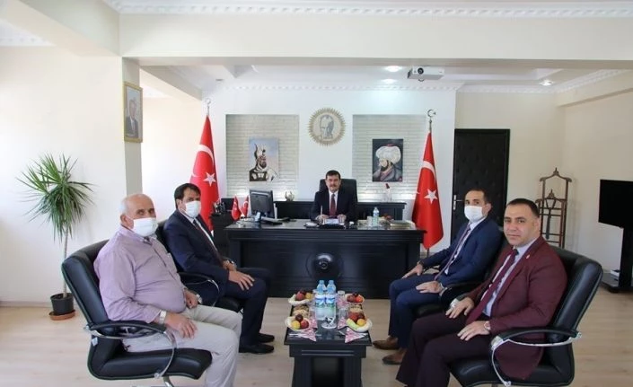 Vali Arslantaş’tan ilçelere veda ziyareti