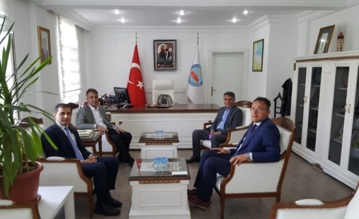 Vali Çağatay’dan Tunceli Valisi olarak atanan Kaymakam Özkan’a ziyaret