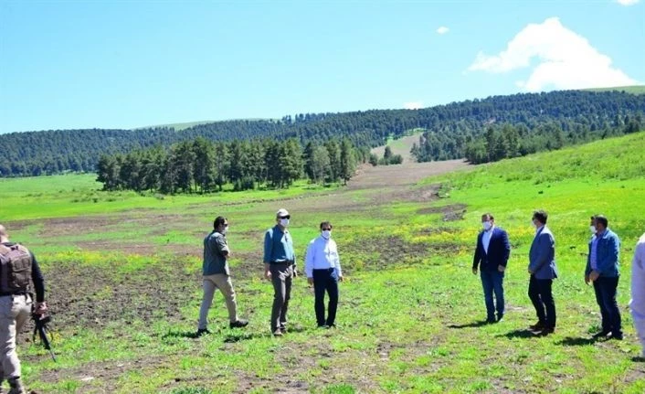 Vali Masatlı, Günübirlik Tesis ve Çocuk Parkı inşaatını inceledi
