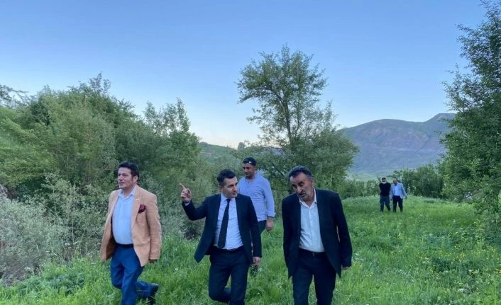 Vali Yardımcısı Duruk Uyanık mezrasını ziyaret etti