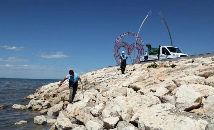 Van Büyükşehir Belediyesi ilaçlama çalışmalarına hız verdi