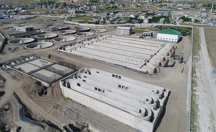 Van Merkez İleri Biyolojik Atıksu Arıtma Tesisi yılsonunda devre giriyor
