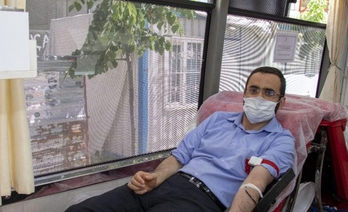 Van Müftülüğünden kan bağışı