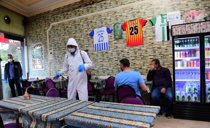 Yakutiye Belediyesi Koronavirüsle mücadelede işi sıkı tutmaya devam ediyor