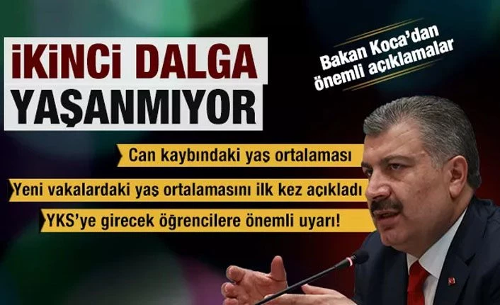 Yeni kısıtlamalar olacak mı? Sağlık Bakanı Fahrettin Koca açıklama yaptı..