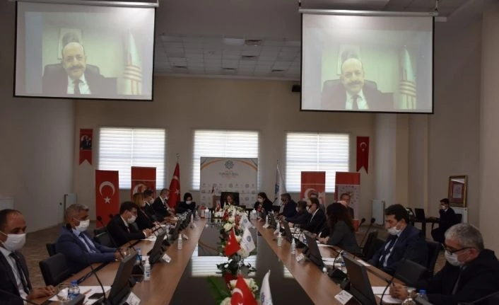 YÖK Başkanı Prof. Dr. Saraç, MTÜ Senatosu’na katıldı