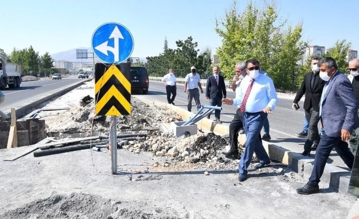 Başkan Gürkan, Anayurt Bulvarı’nda inceleme