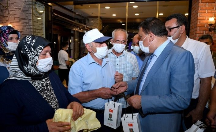 Başkan Gürkan, şehit ve gazi aileleriyle buluştu