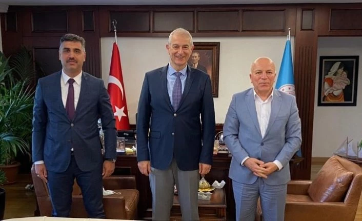 Başkan Sekmen, Milli Eğitim Bakanlığı’ndaydı