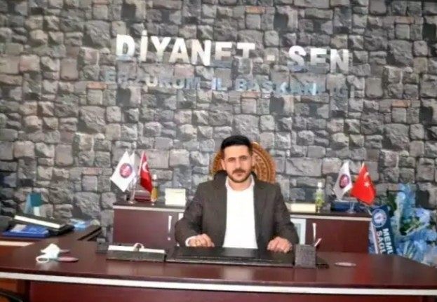 Diyanet-Sen Erzurum Şube Başkanı Ardahanlı, "Sözleşmelilere uygulanan çifte standarda son verilmeli"