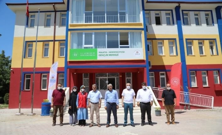 Güder’den Hanımınçiftliği Gençlik Merkezi’ne ziyaret