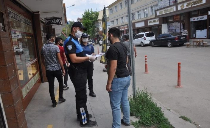 Polisten bilgilendirme çalışması