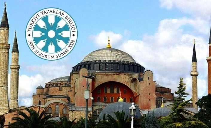 TYB Erzurum Şubesi’nden Ayasofya Cami teşekkürü