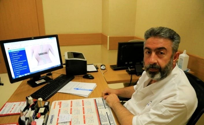Uzmanı uyardı, omurga eğriliğinde erken tespit önemli