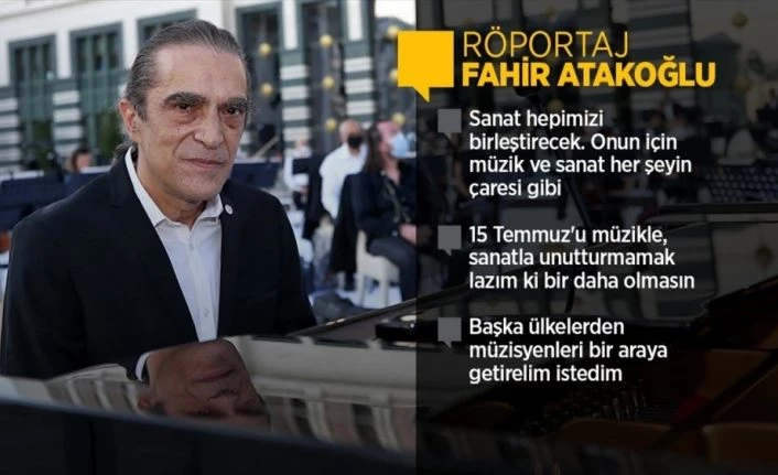 Fahir Atakoğlu: Filme müzik yapmayı çok seviyorum, bütün kalbimi veriyorum
