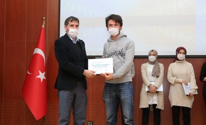 Gönüllü filyasyon ekibine teşekkür belgesi verildi