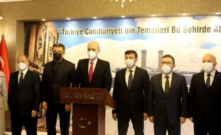 AK Parti Genel Başkanvekili Kurtulmuş’tan Vali Memiş’e ziyaret