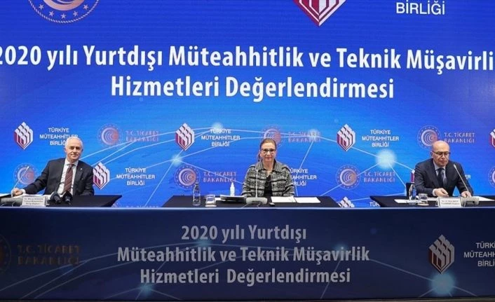 Bakan Pekcan: Müteahhitlik sektörümüz 128 farklı ülkede 10 bin 525 proje üstlenmiş bulunmakta
