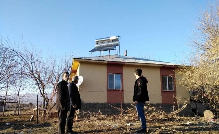 Bingöl’deki  köy evlerine güneş enerjisi