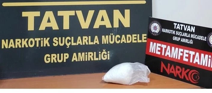 Bitlis’te metanfetamin ele geçirildi