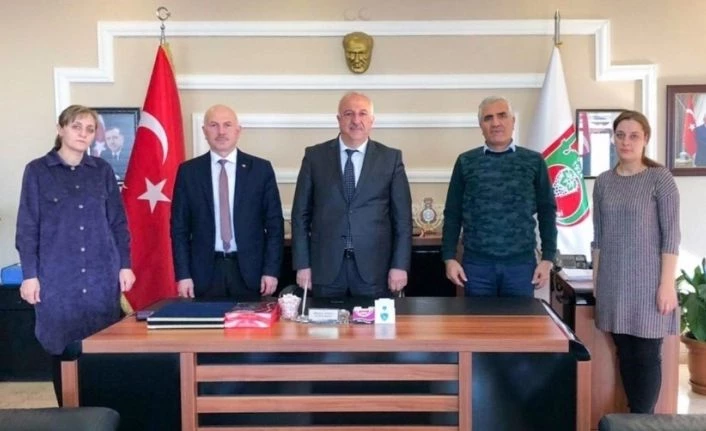 DATÜB heyetinden Sazlı’ya ziyaret
