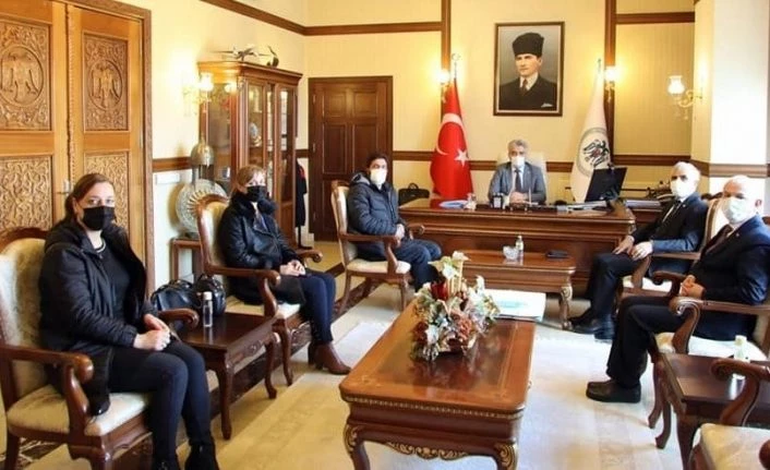 DATÜB heyetinden Vali Makas’a ziyaret