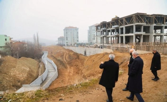 Derme Deresi Islah Projesi ikinci etap çalışmaları sürüyor