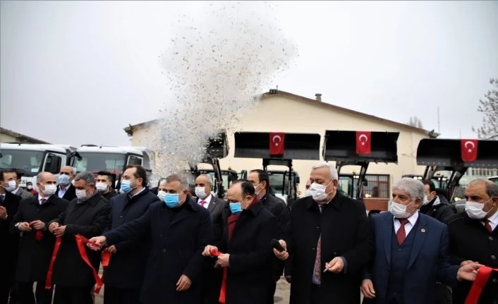 Elazığ İl Özel İdaresi araç filosuna 28 yeni araç kattı