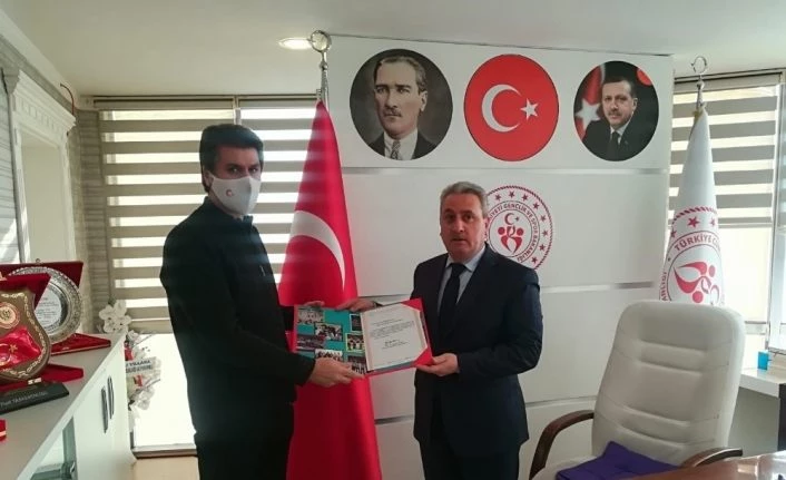 Erzurum GSİM’e Curling teşekkürü