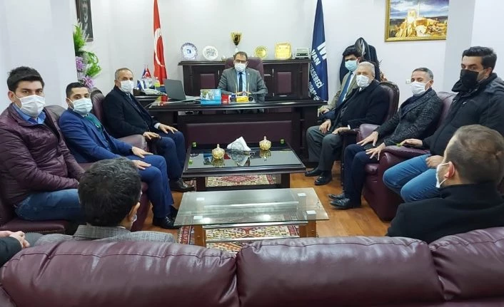 Gelecek Partisi Van Teşkilatı’ndan Van SMMMO’ya ziyaret