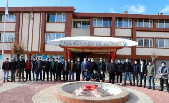 Hoşablı gençlerden Başkan Tanış’a tam destek