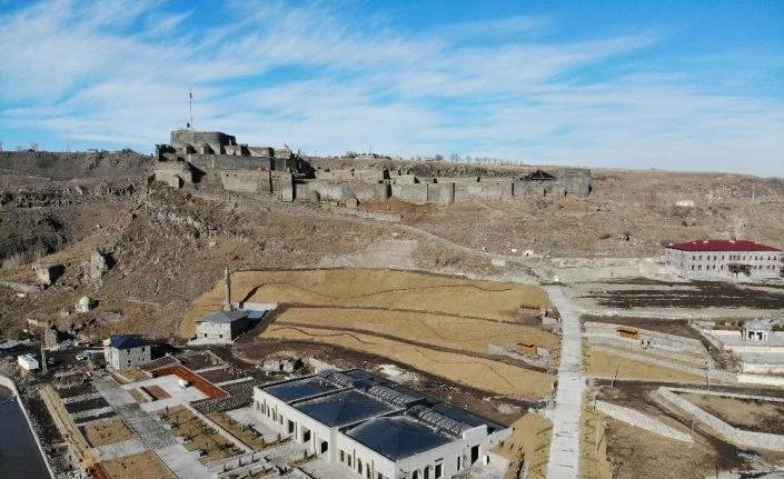 Kars Vadisi Projesi havadan görüntülendi