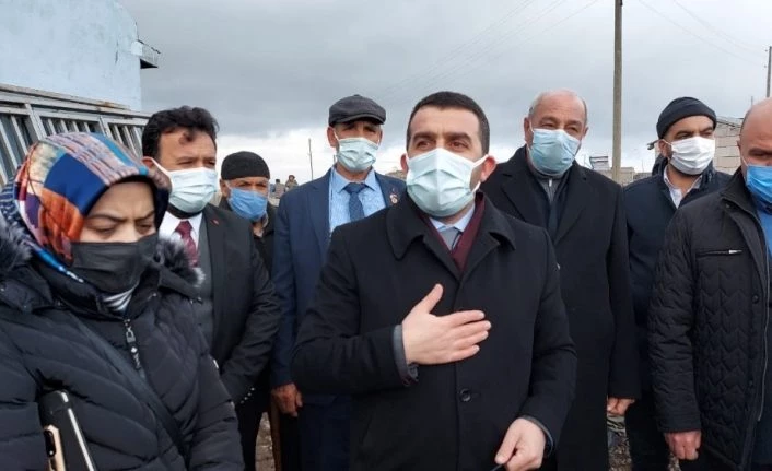 Kars’ta köylere AK Partiyle hizmet geldi