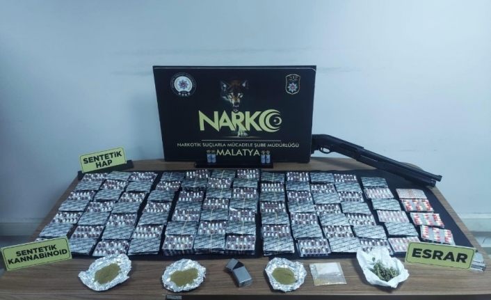 Malatya’da uyuşturucu operasyonu: 14 gözaltı