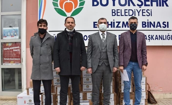 Malatya’dan Bayır Bucak Türkmenleri’ne 120 bin TL’lik destek