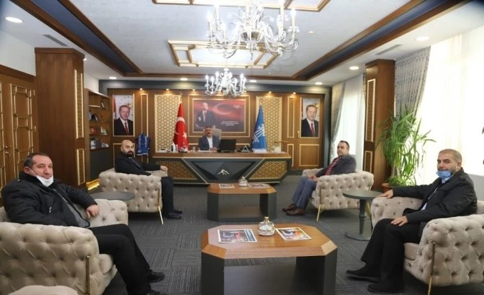 Palandöken Refah’tan Palandöken Belediyesi’ne ziyaret