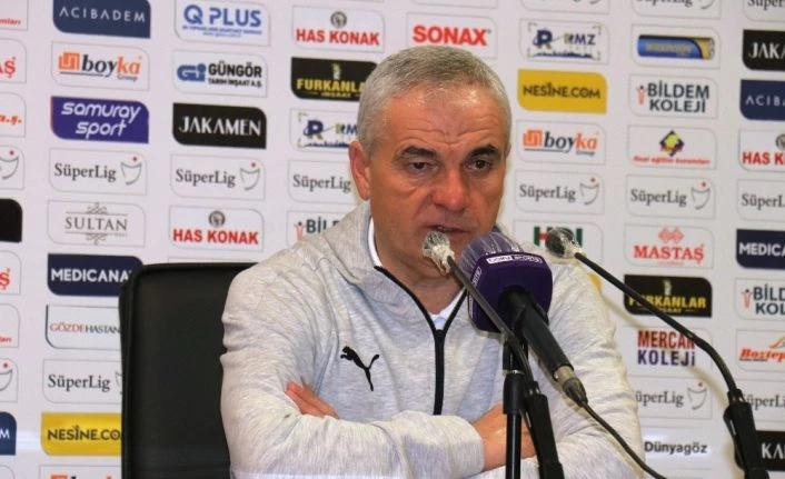 Rıza Çalımbay: "Deplasmanda alınan puan iyidir"