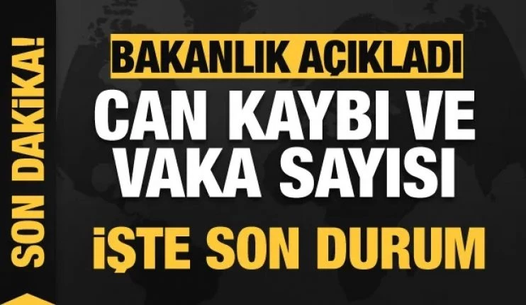 Sağlık Bakanlığı: Türkiye'de koronavirüs nedeniyle can kaybı 22,981’e yükseldi 11 Ocak 2021