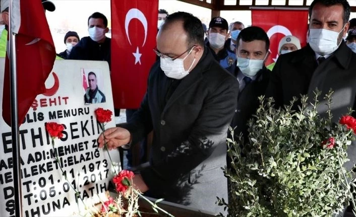 Şehit polis Fethi Sekin Elazığ